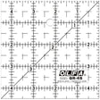 OLFA Frosted Advantage Non-Slip Ruler "The Charm"