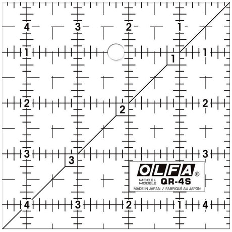 OLFA Frosted Advantage Non-Slip Ruler "The Charm"