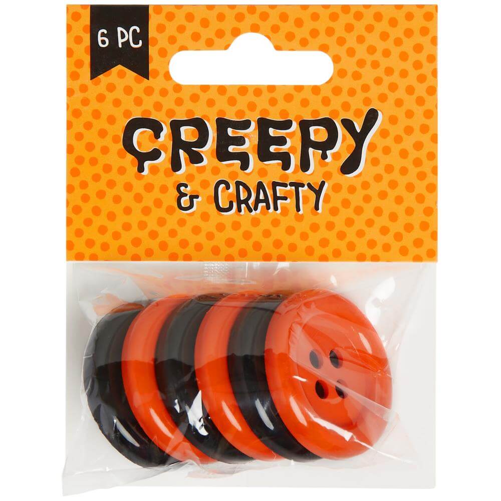 Big Halloween Buttons