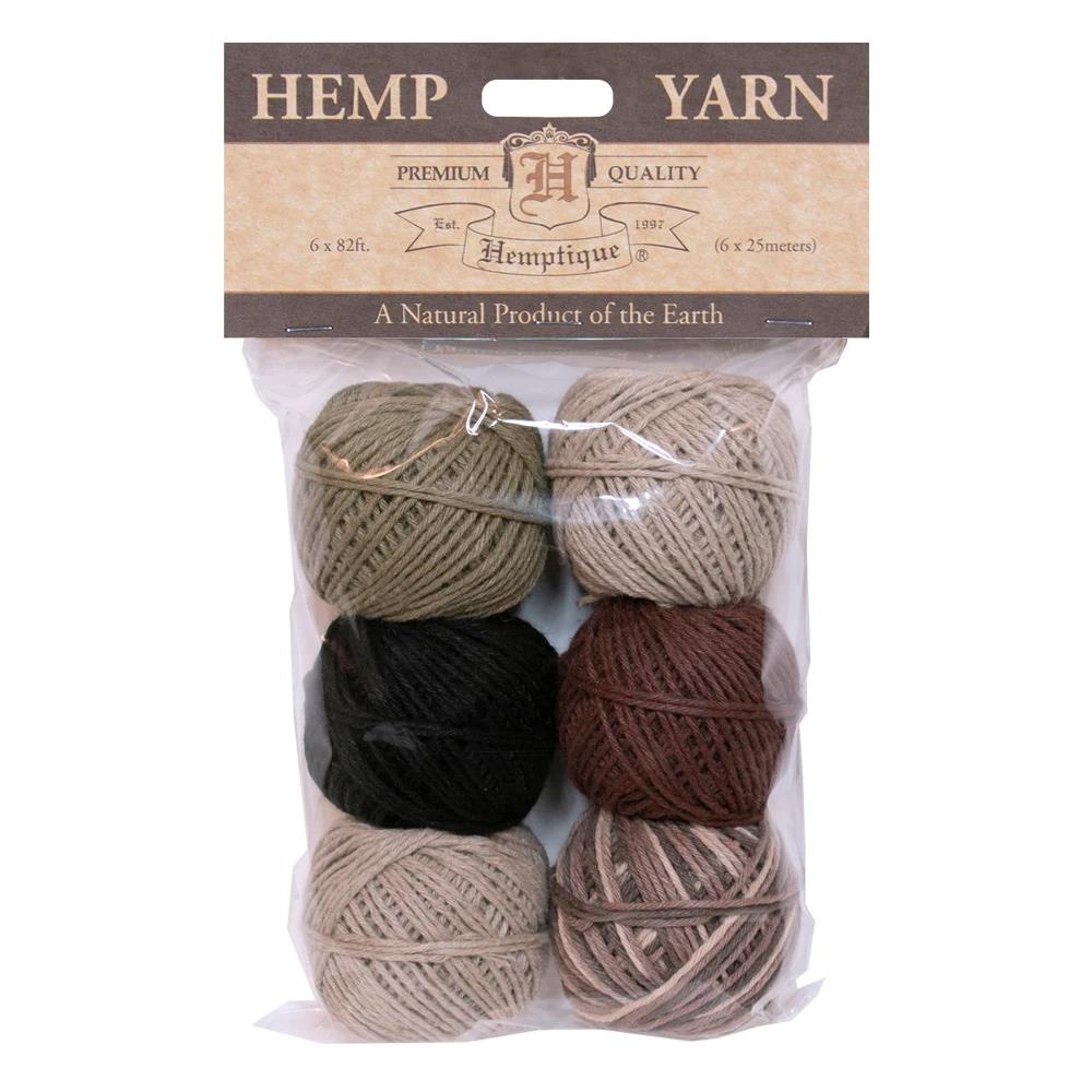 Hemptique Hemp Yarn Bon Bons 25m 6/Pkg