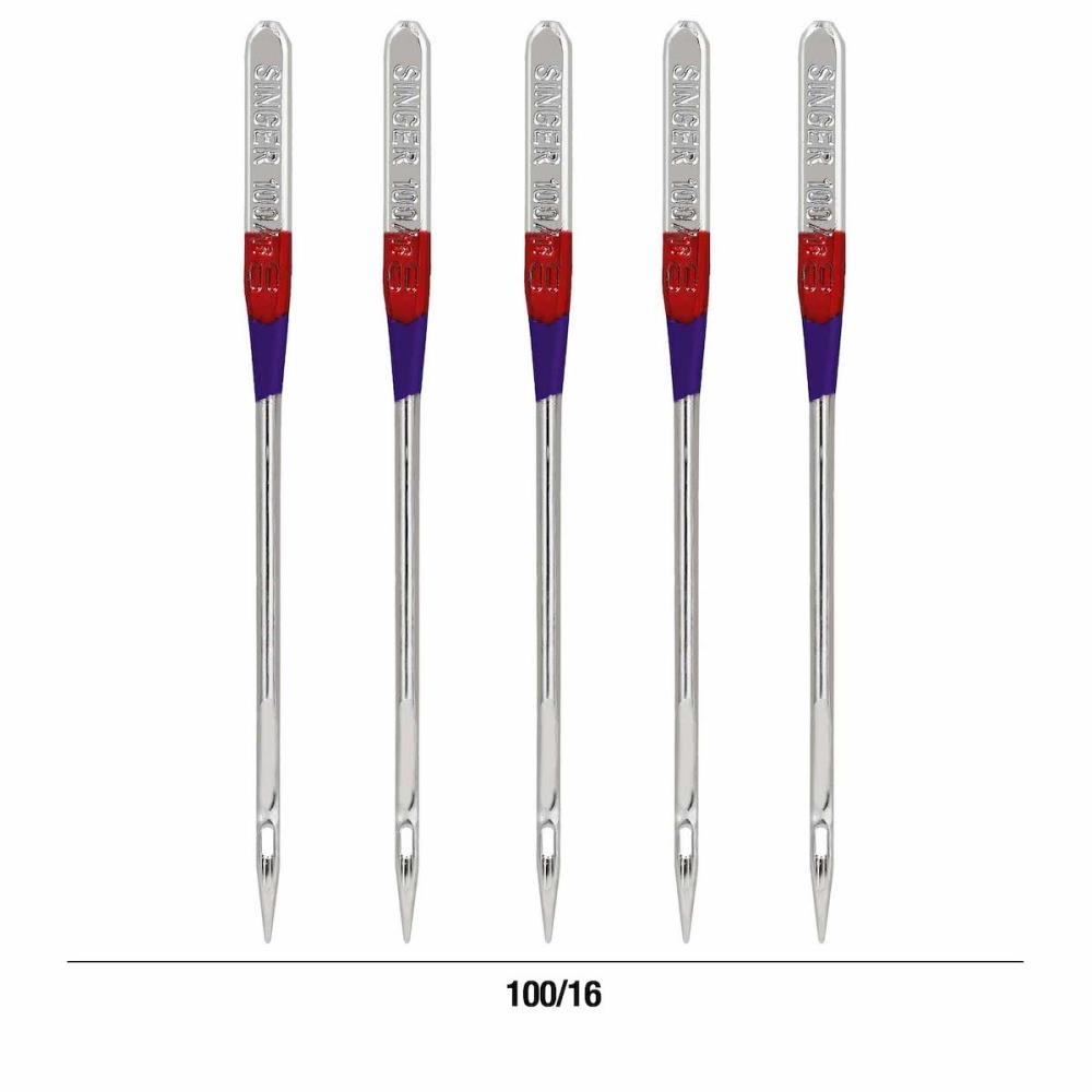 SINGER Universal Regular Point Machine Needles 5/Pkg