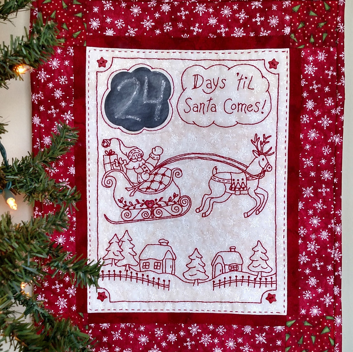 CD Days til Santa Comes