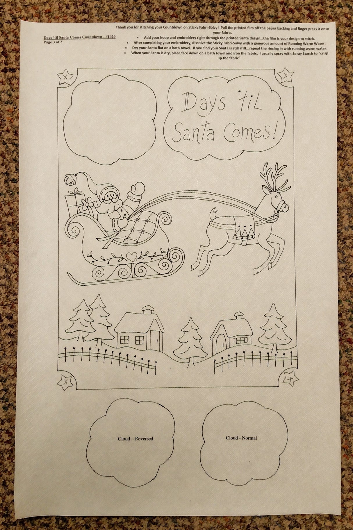 Days til Santa Comes