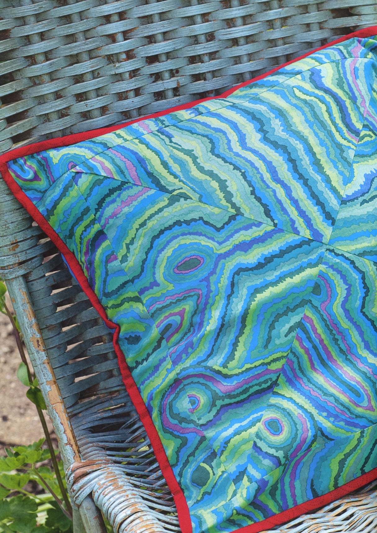 Kaffe Fassett's Brilliant Little Patchwork Cushions and Pillows