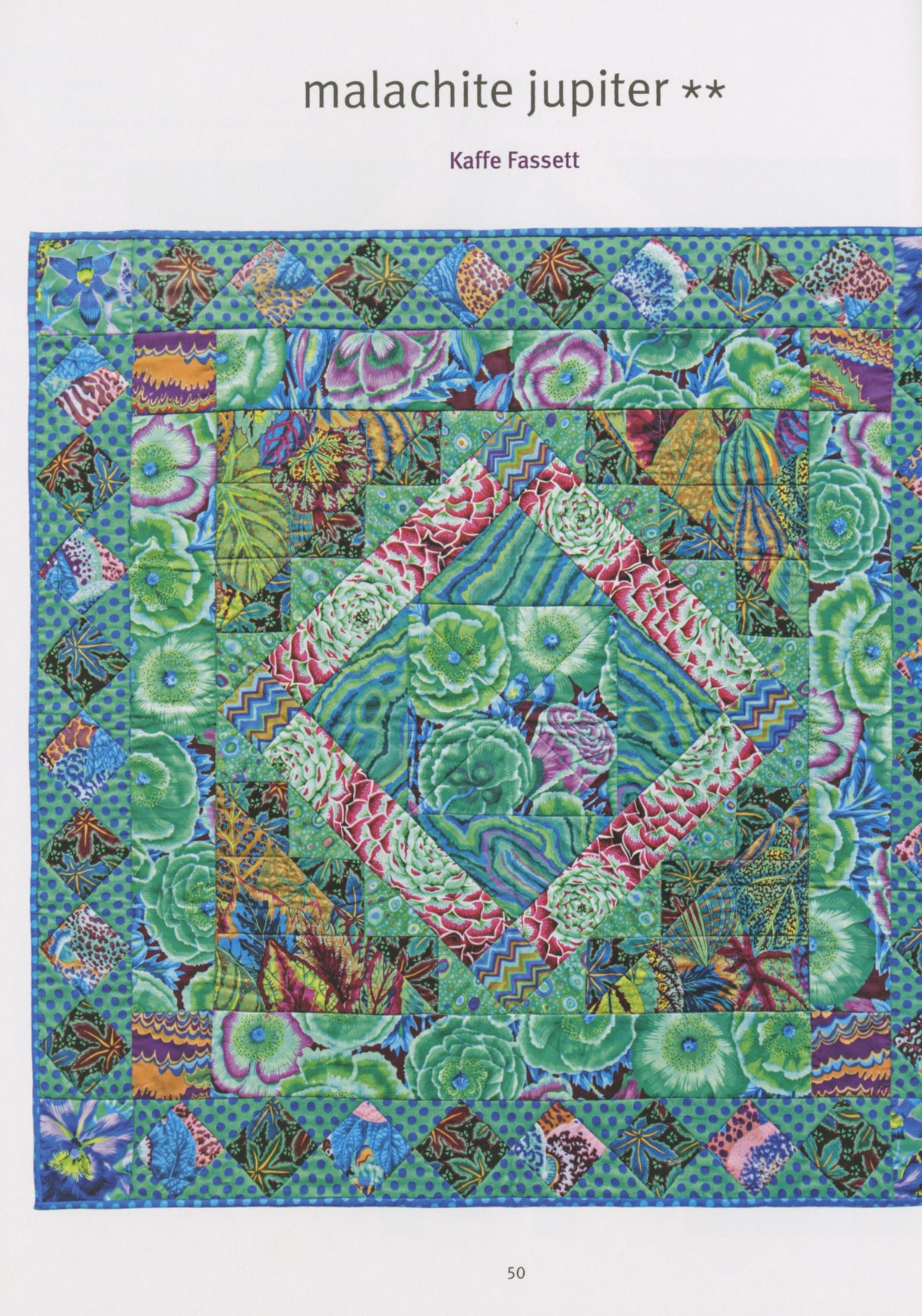Kaffe Fassett's Quilts in the Cotswolds