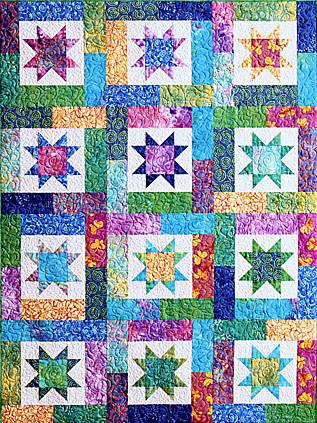 Lucky Stars Quilt Pattern Quilt Patterns – Quilting Books Patterns and  Notions