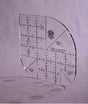 Creative Grids Non Slip Curved Corner Cutter Ruler
