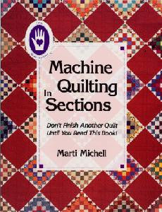 Machine Quilting in Sections
