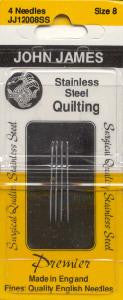 John James Stainless Steel Between / Quilting Needles
