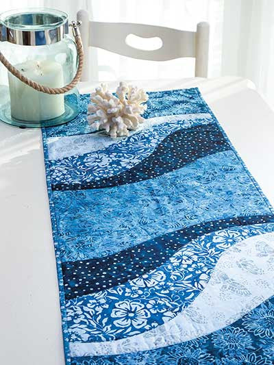 EZ Breezy Quilt-as-you-Go Table Runner & Place Mats