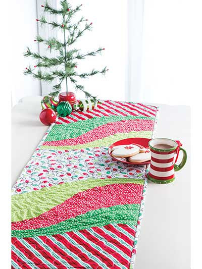EZ Breezy Quilt-as-you-Go Table Runner & Place Mats