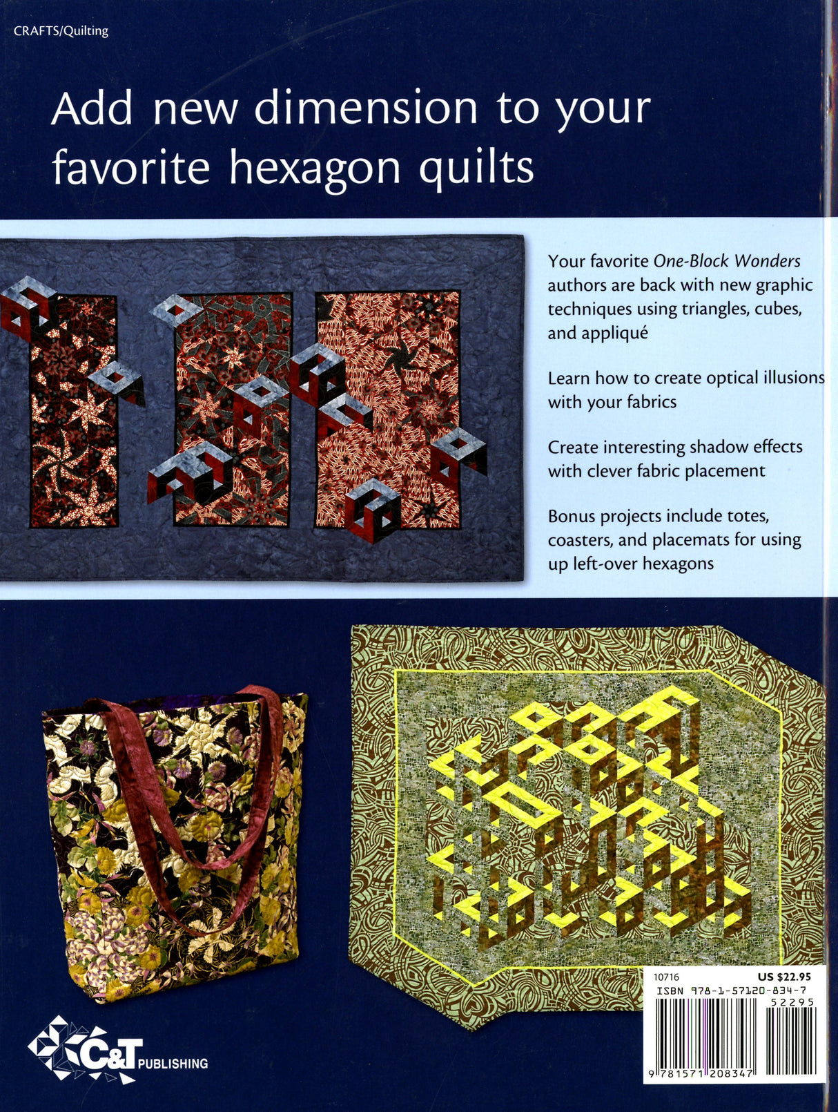 One-Block Wonders Cubed