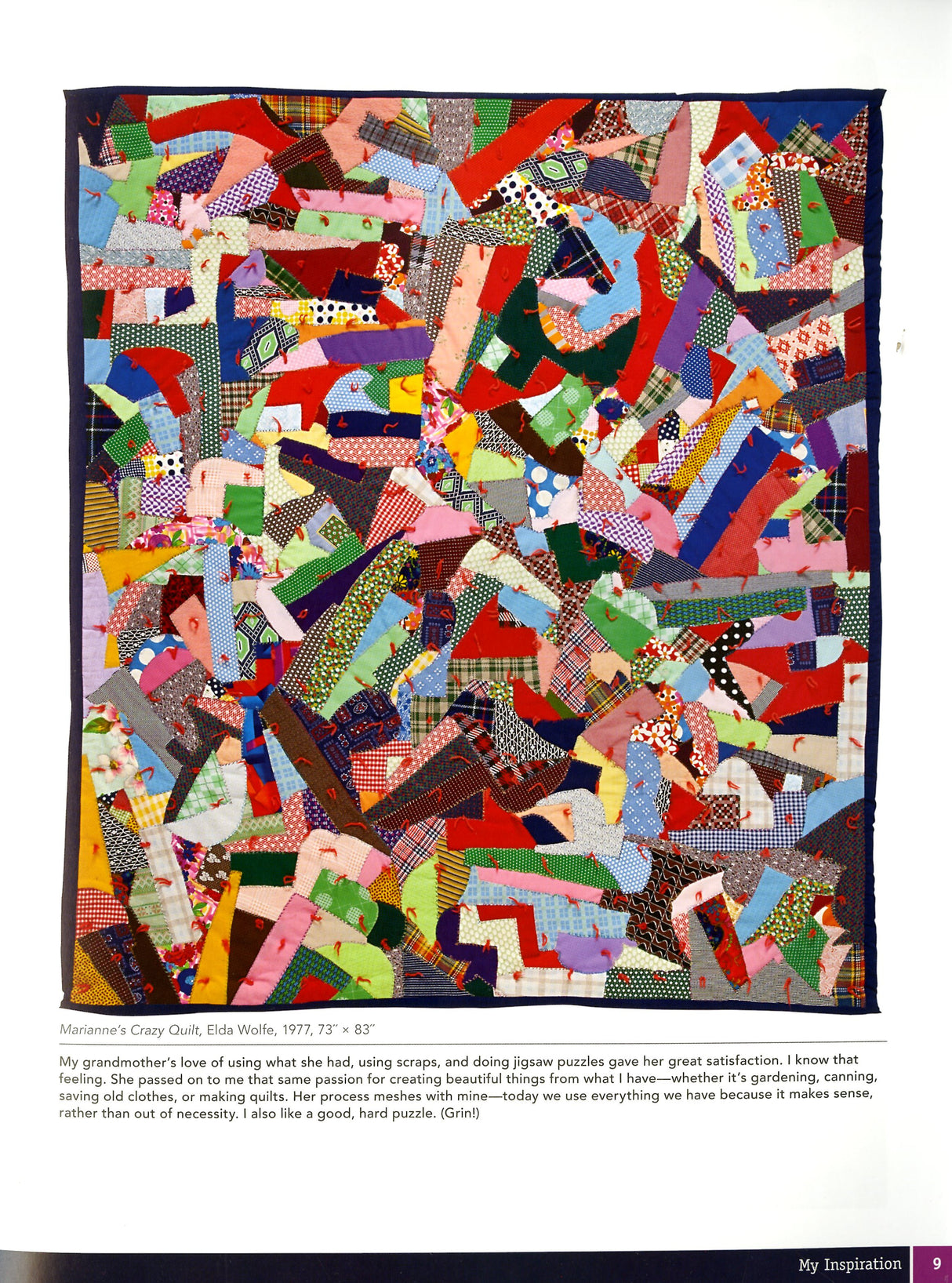 15 Minutes of Play - Improvisational Quilts