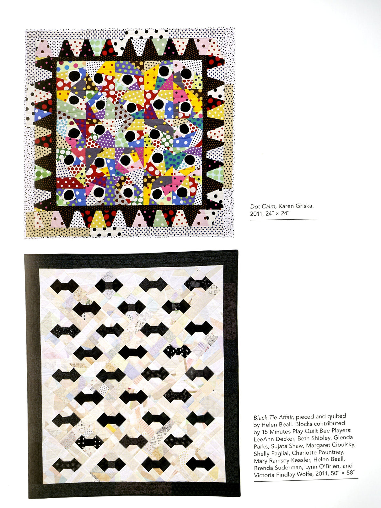 15 Minutes of Play - Improvisational Quilts