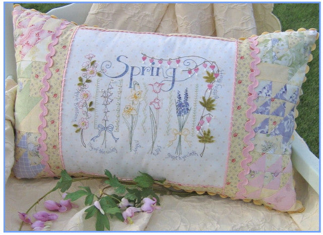 Spring Sampler Pillow