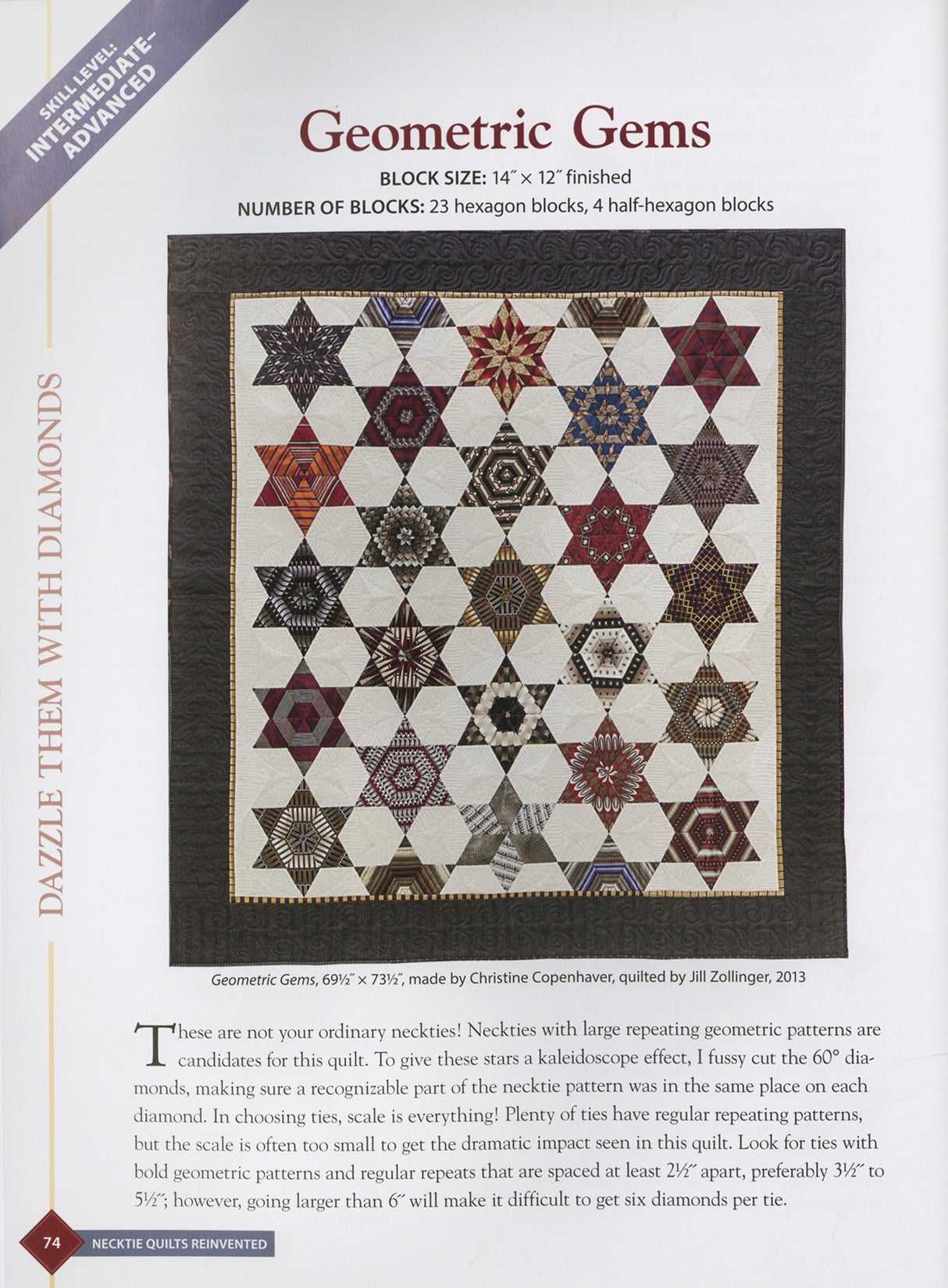 Necktie Quilts Reinvented