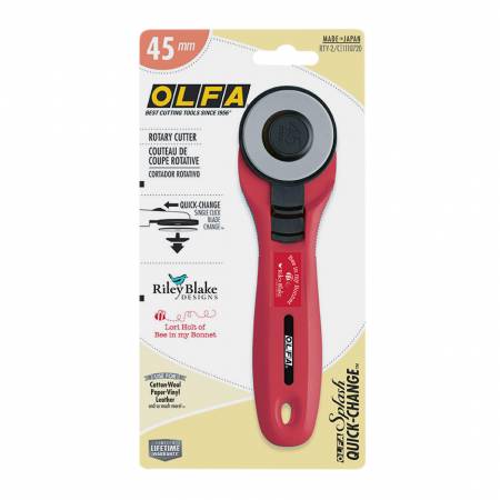 Lori Holt Rotary Cutter 45mm by Riley Blake Designs