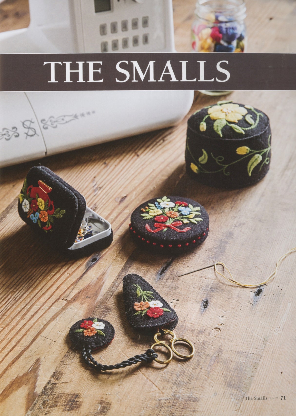 Gorgeous Wool Applique