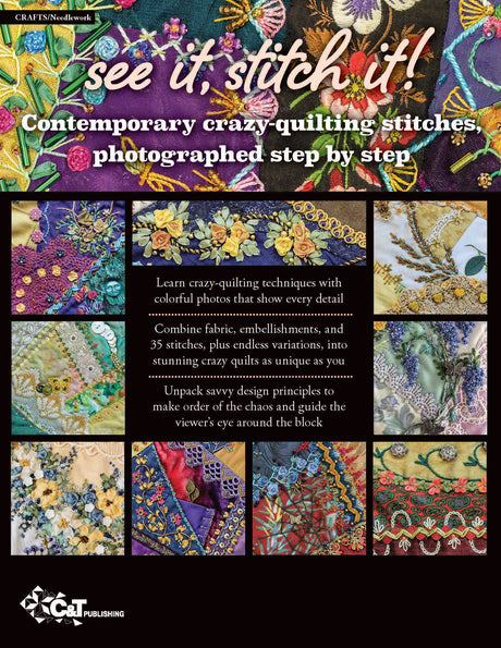 Visual Guide to Crazy Quilting Design