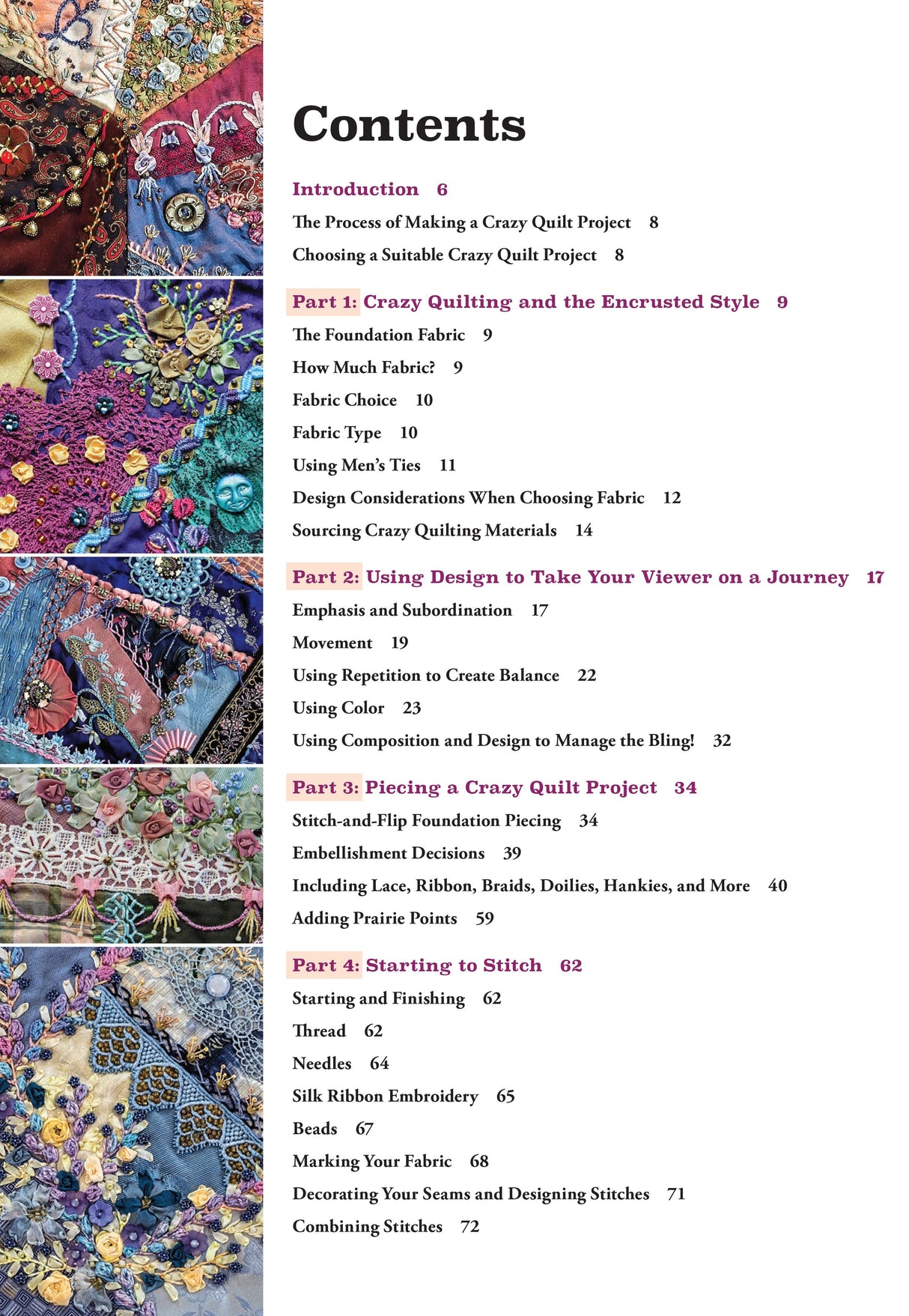 Visual Guide to Crazy Quilting Design