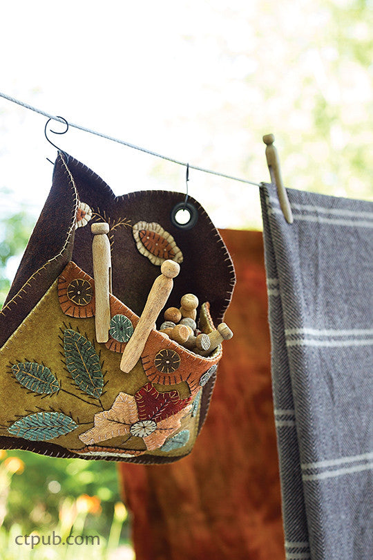 SEASONS OF WOOL APPLIQUE FOLK ART