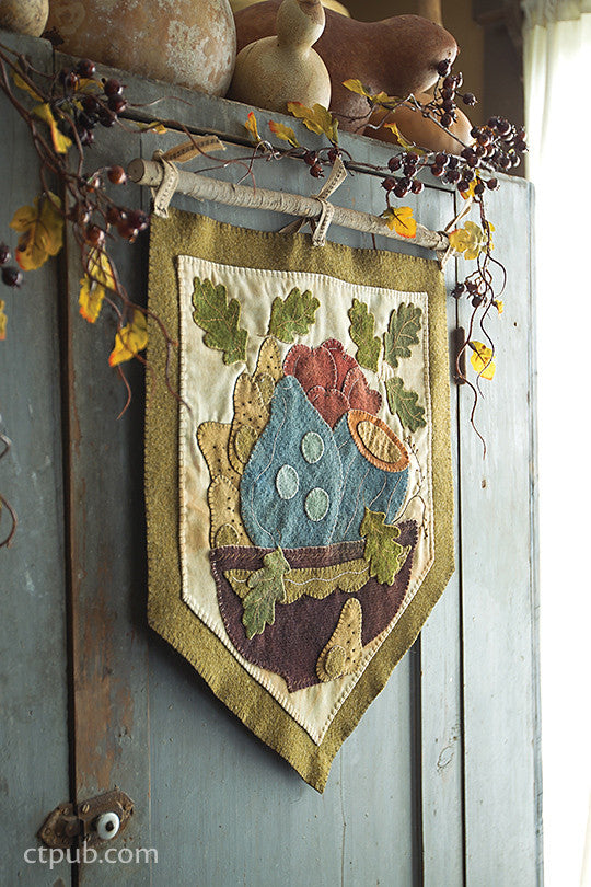 SEASONS OF WOOL APPLIQUE FOLK ART