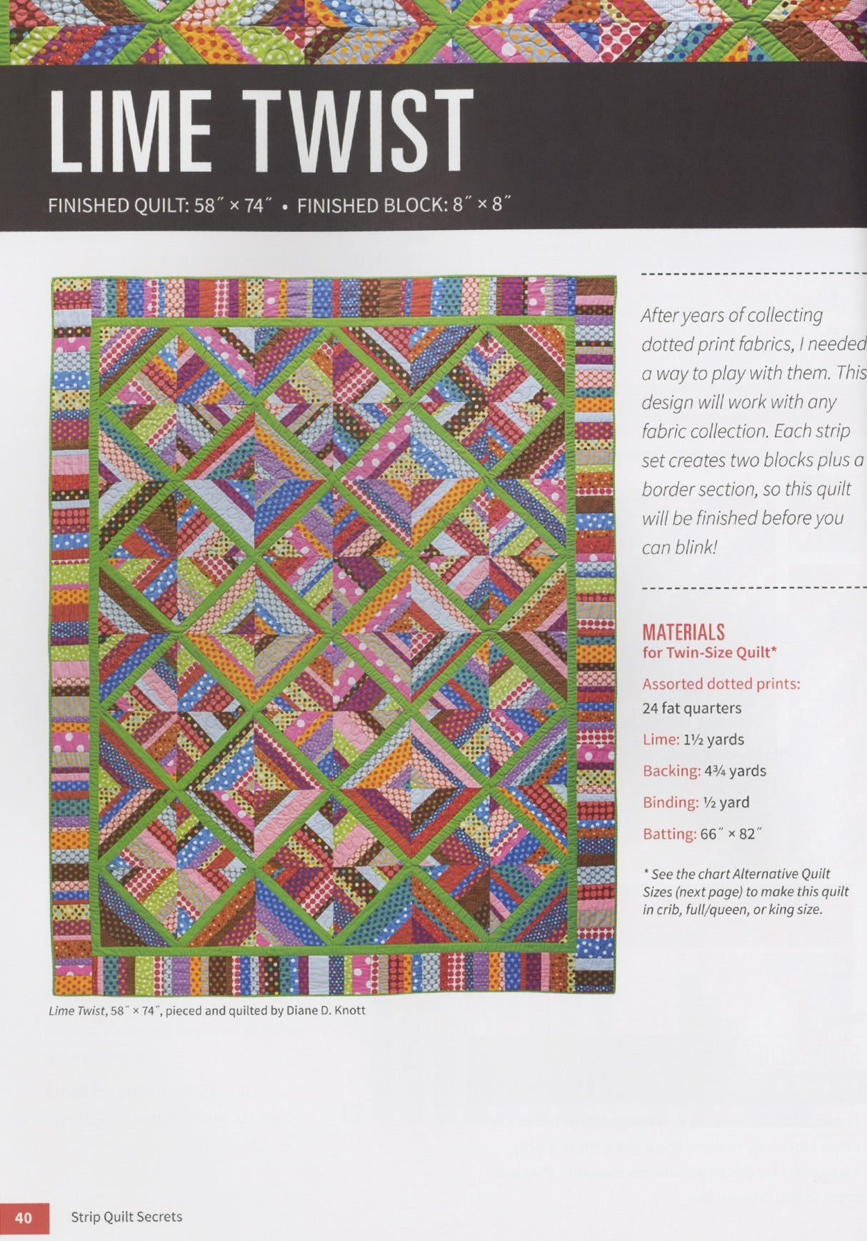Strip Quilt Secrets