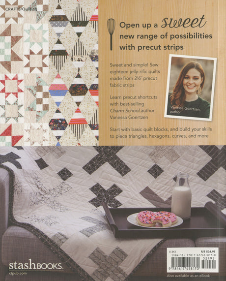 Jelly Filled 18 Quilts from 2-1/2in Strips