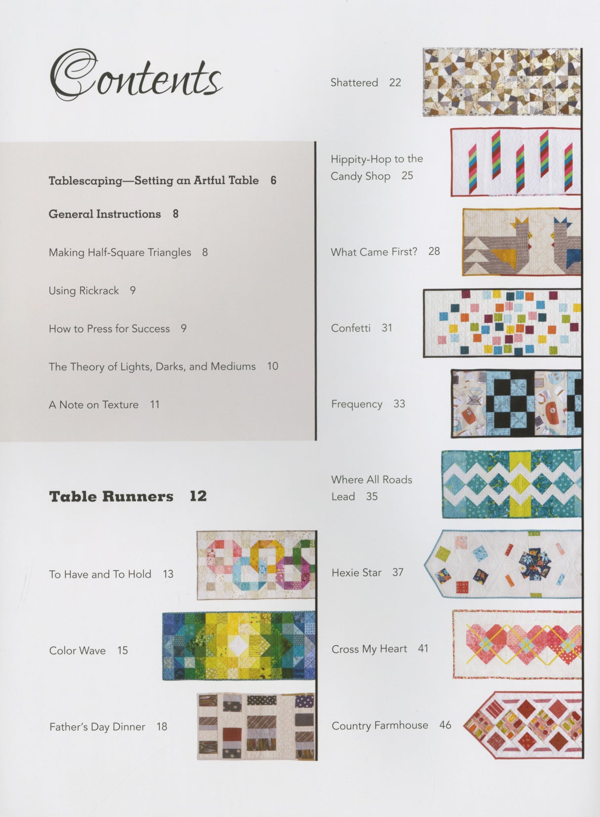 Tantalizing Table Toppers