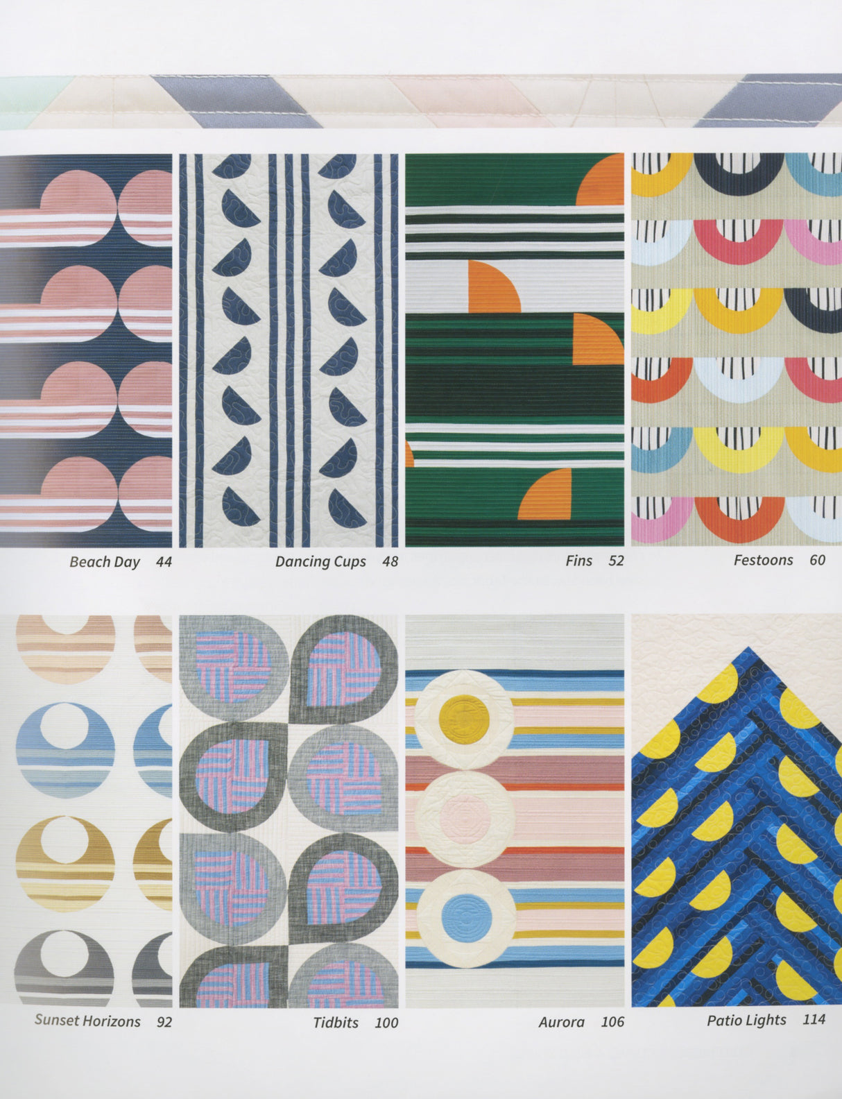 Quilt Modern Curves & Bold Stripes