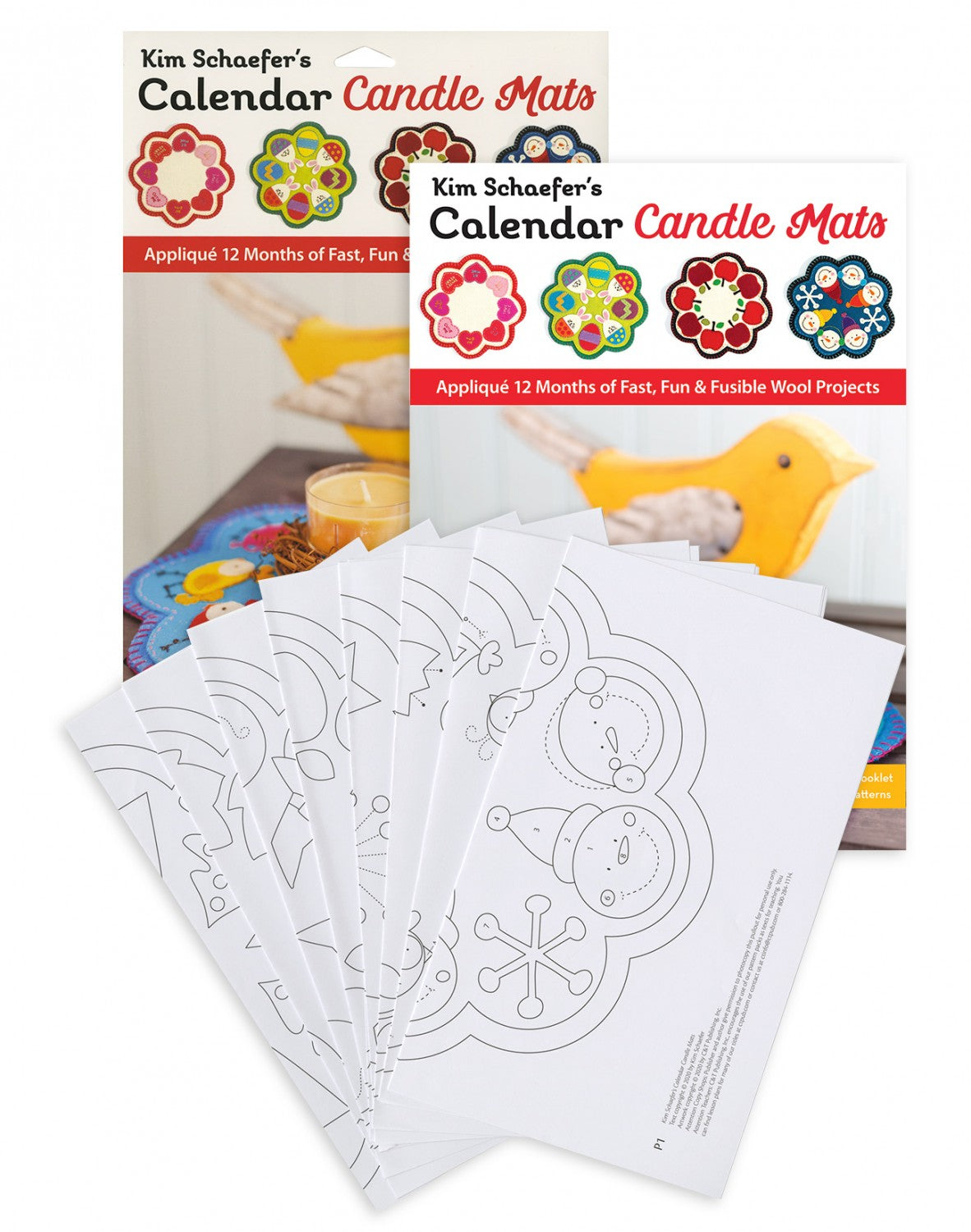 Kim Schaefer’s Calendar Candle Mats