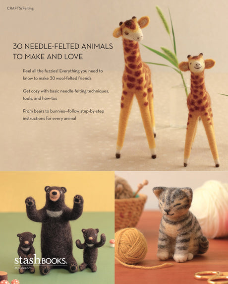 Happy Wool Felt Animals