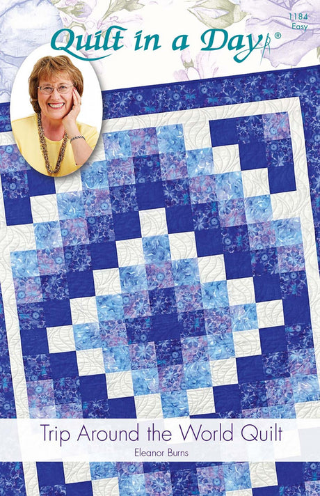 Trip Around the World Quilt Pattern by Quilt in a Day