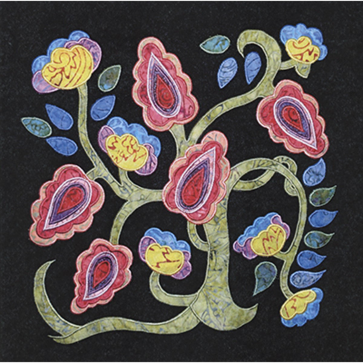Jacobean Arbor Machine Embroidery CD