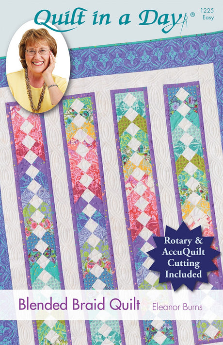 Blended Braid Quilt for Rotary & AccuQuilt
