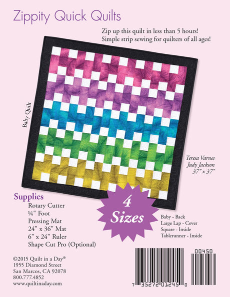 Zippety Quick Quilt