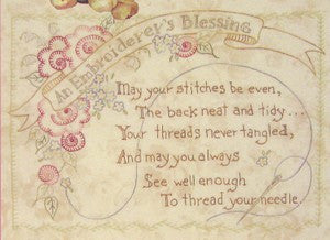 An Embroiderer\'s Blessing