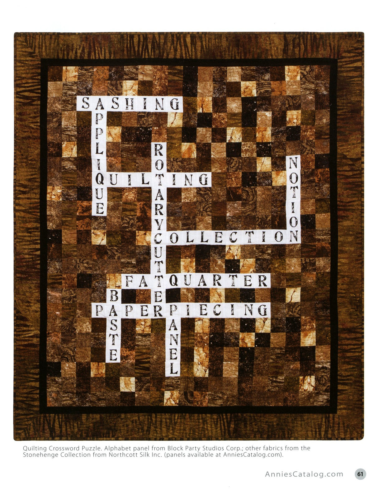 Learn to Quilt With Panels