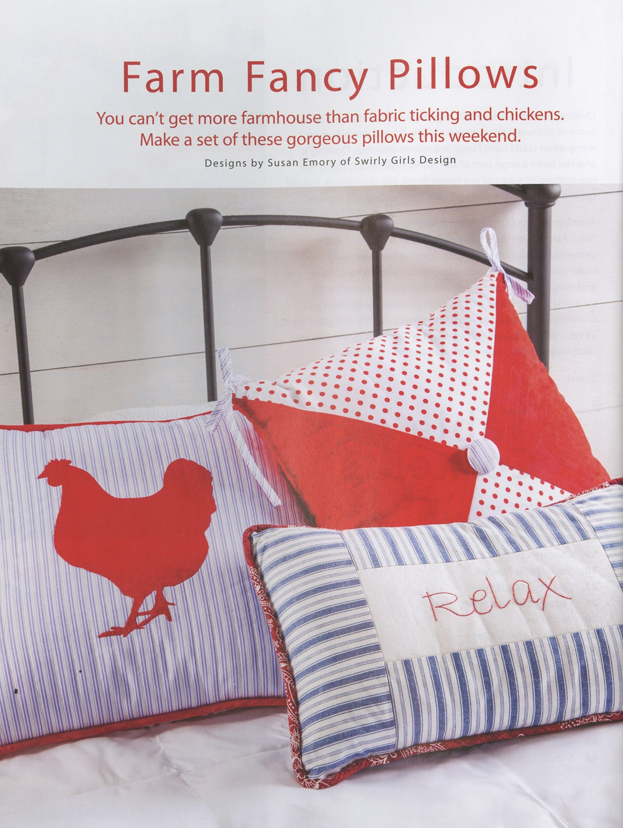 Farmhouse Style Quilting
