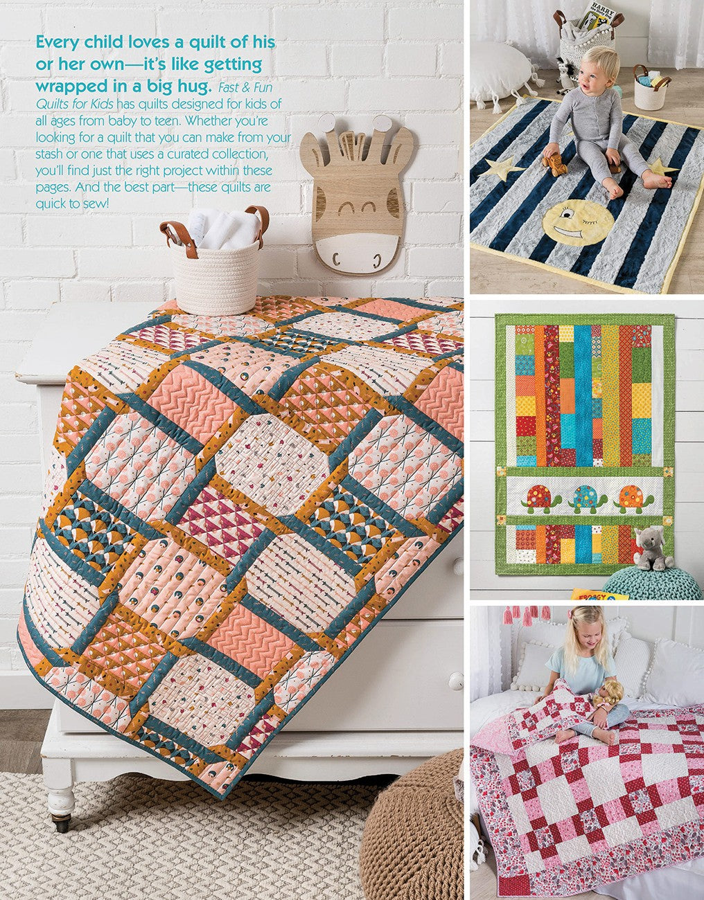 Fast & Fun Quilts for Kids