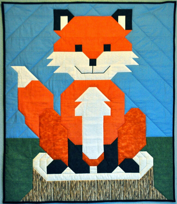 Baby Fox Downloadable Pattern by Counted Quilts