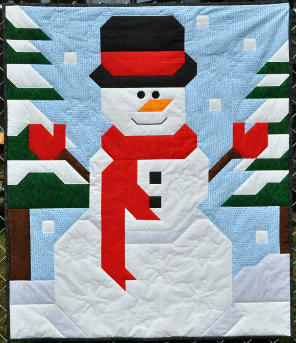 Frosty Friends Downloadable Pattern by Counted Quilts