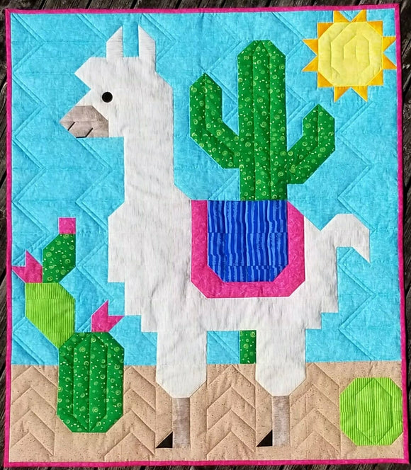 Alpaca Downloadable Pattern by Counted Quilts