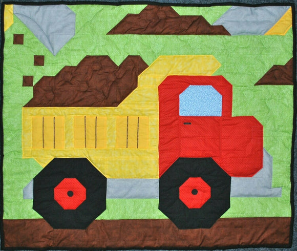 Dump Truck Downloadable Pattern by Counted Quilts