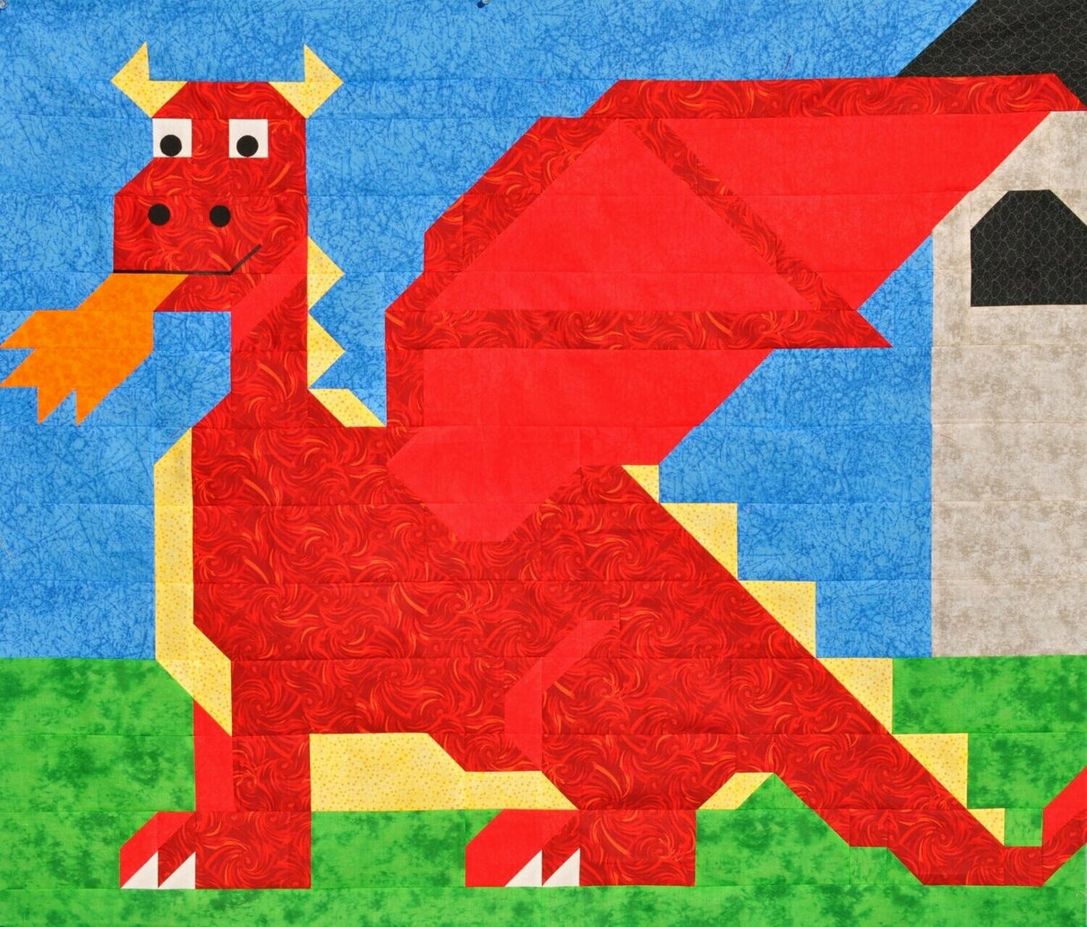 Dragon Downloadable Pattern by Counted Quilts