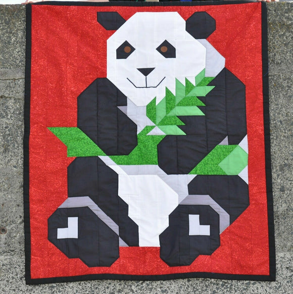 Panda Downloadable Pattern by Counted Quilts