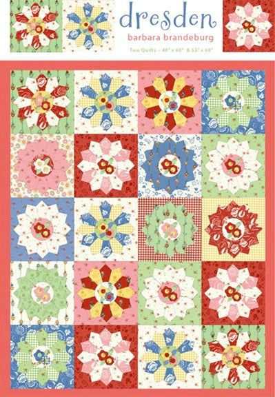 Dresden Quilt Downloadable Pattern by Cabbage Rose