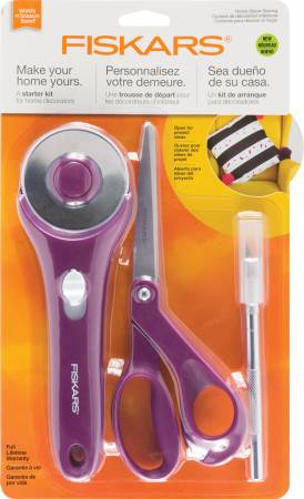 Fiskars Home Décor Sewing Fashion Starter Set 3pc by Fiskars