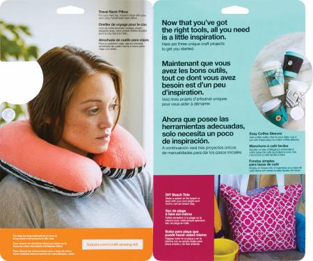 Fiskars Fabric Craft Sewing Fashion Starter Set 3pc