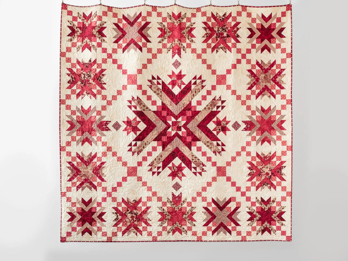 Crimson Crown Downloadable Pattern by The Cloth Parcel